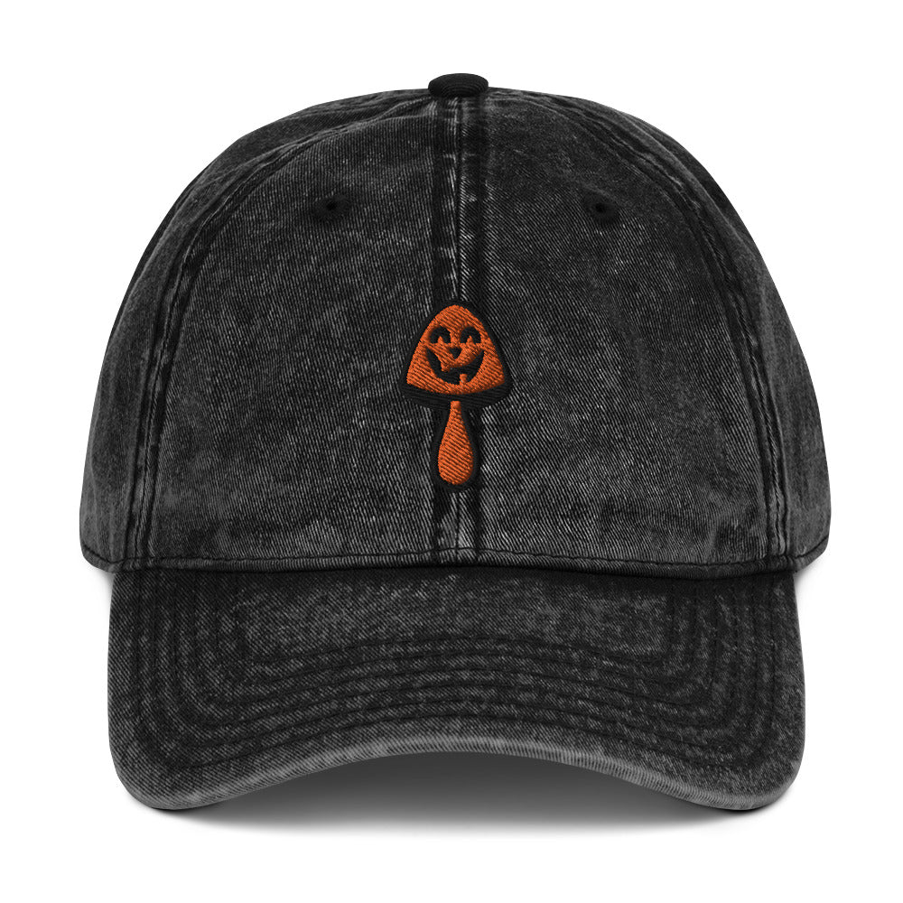 Mushroom Jack-O-Lantern Hat